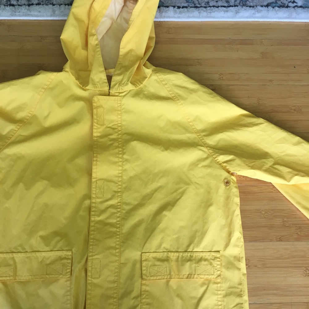 Yellow Raincoat- Old Navy